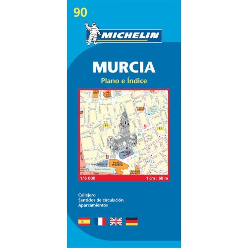 Murcia, city map - Michelin