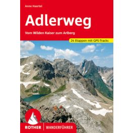 Adlerweg, hiking guide in German - Rother