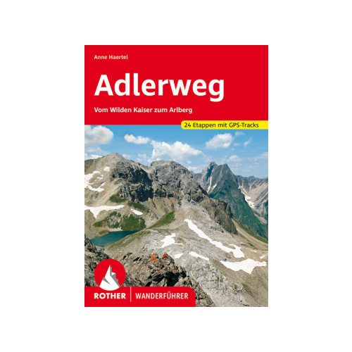 Adlerweg, hiking guide in German - Rother