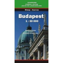 Budapest, city map (2007) - Dimap & Szarvas