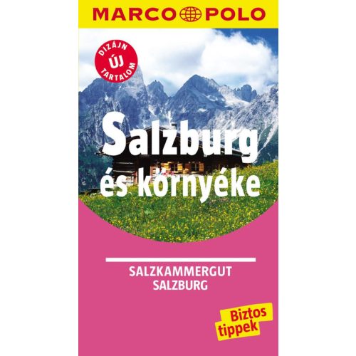 Salzburg and around, guidebook in Hungarian - Marco Polo