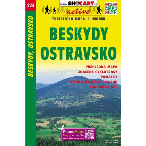 Beskydy, Ostrava környéke turistatérkép (223) - ShoCart