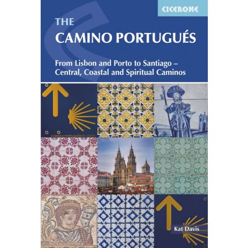 Camino Portugués, angol nyelvű zarándokkalauz - Cicerone