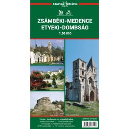 Zsámbék Basin, hiking map (2016) - Szarvas & Cartographia