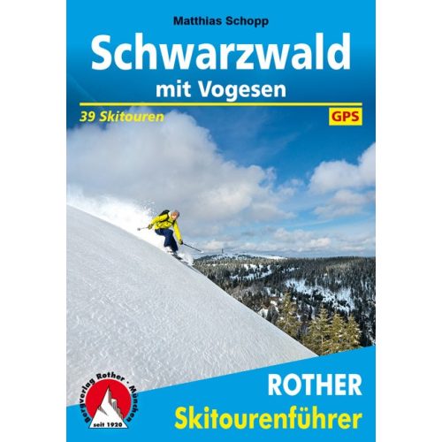 Black Forest & Vosges, ski touring guide in German - Rother