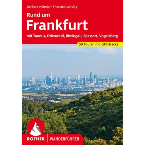 Frankfurt környéke, német nyelvű túrakalauz - Rother