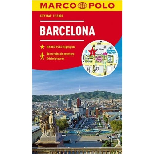 Barcelona, city map - MairDumont