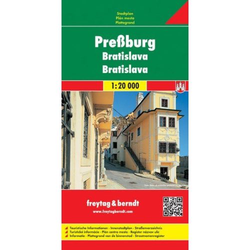 Pozsony várostérkép - Freytag-Berndt