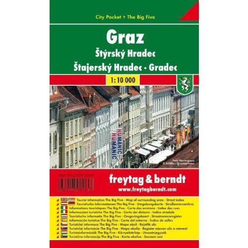 Graz, pocket map - Freytag-Berndt