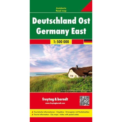 Germany (East), travel map - Freytag-Berndt