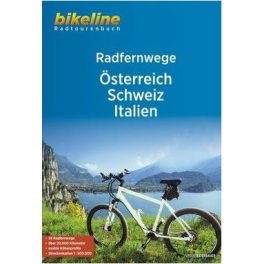  Austria, Switzerland & Italy, cycling guide in German - Esterbauer