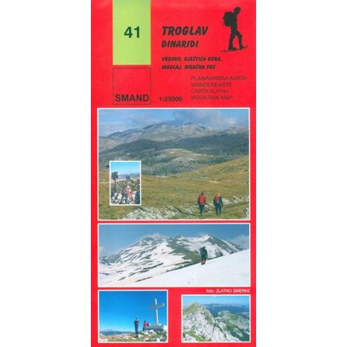 Troglav, hiking map (41) - Smand