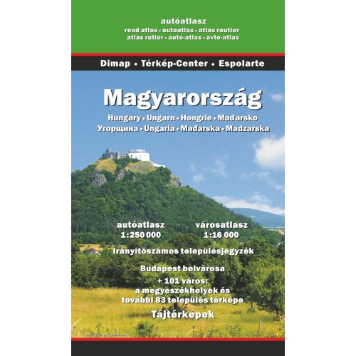 Hungary, road atlas - Dimap & Espolarte & Térkép-Center