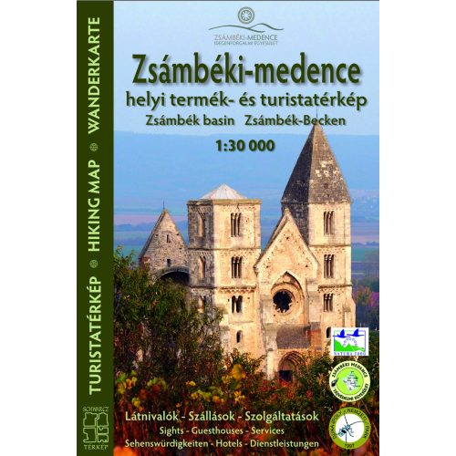 Zsámbék Basin, hiking map - Schwarcz
