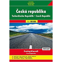 Czech Republic, road atlas (1: 100 000) - Freytag-Berndt