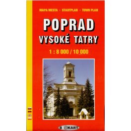 Poprad, town plan - BBOKart
