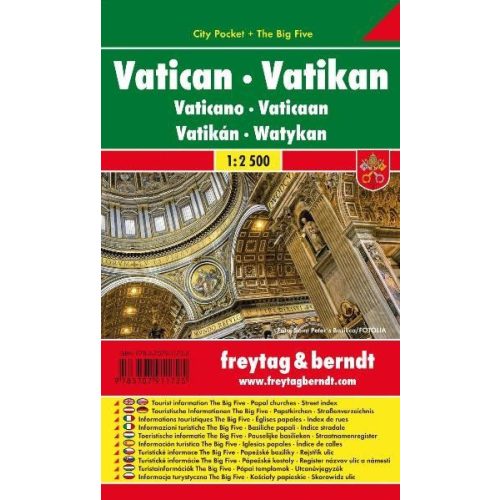 Vatican City, pocket map - Freytag-Berndt