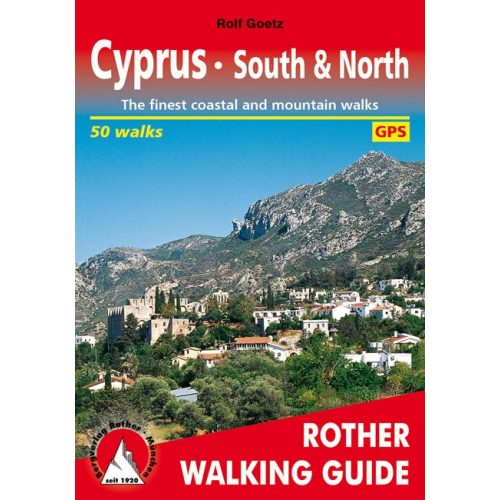 Cyprus, hiking guide in English - Rother