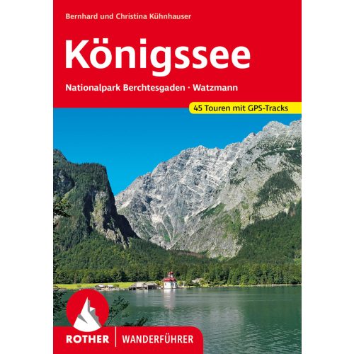 Königssee, német nyelvű túrakalauz - Rother