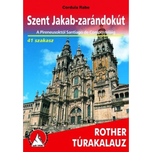 Camino de Santiago, guidebook in Hungarian - Rother