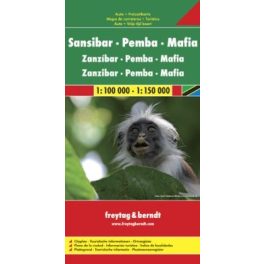 Zanzibár, Pemba, Mafia autótérkép - Freytag-Berndt