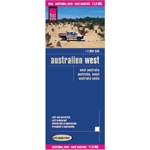 Ausztrália (nyugat) autótérkép - Reise Know-How