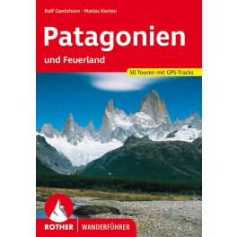 Patagónia, német nyelvű túrakalauz - Rother