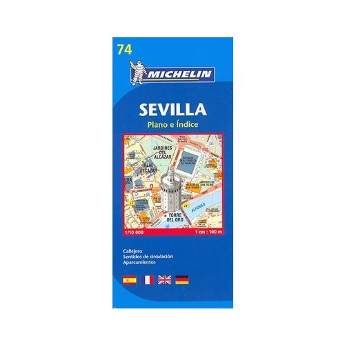 Sevilla, city map - Michelin
