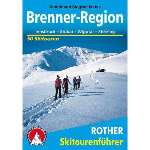 Brenner-vidék, német nyelvű sítúrakalauz - Rother
