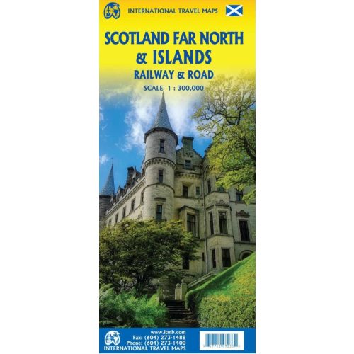 Scotland (North & islands), travel map - ITM