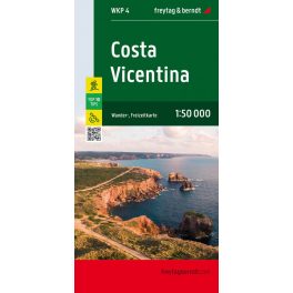 Costa Vicentina, hiking map - Freytag-Berndt