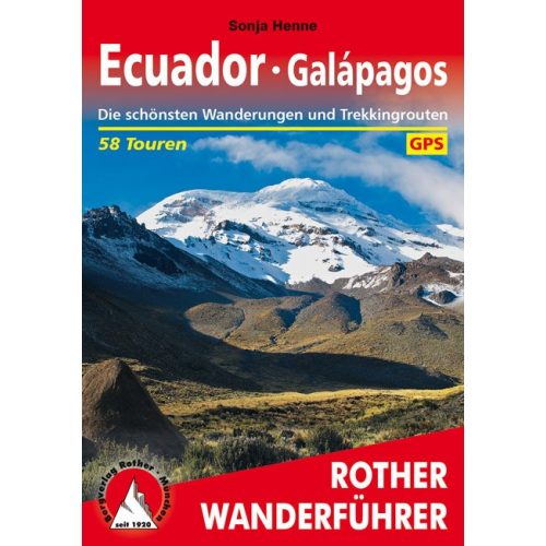 Ecuador, trekking guide in German - Rother