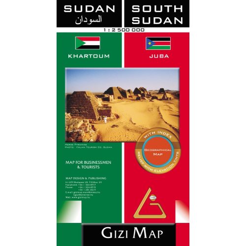 Sudan & South Sudan - Gizimap