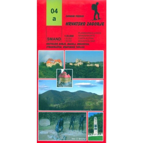 Croatian Zagorje (West), hiking map (04a) - Smand
