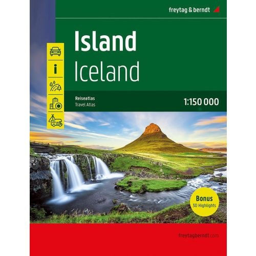 Iceland, travel atlas - Freytag-Berndt