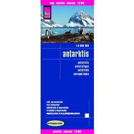 Antarctica, travel map - Reise Know-how