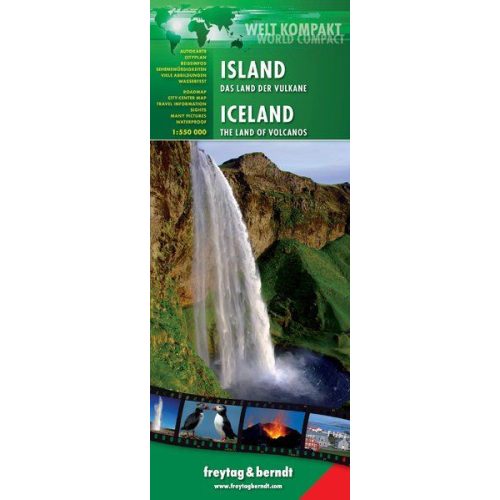Iceland, travel map - Freytag-Berndt World Compact