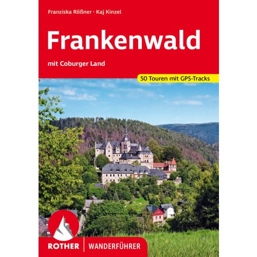 Frankenwald, német nyelvű túrakalauz - Rother