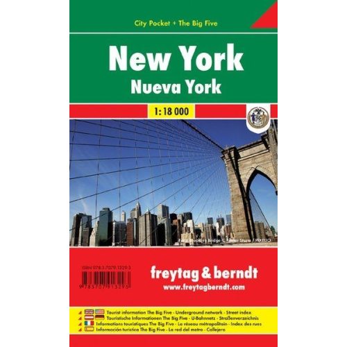 New York zsebtérkép - Freytag-Berndt