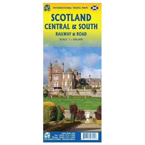 Scotland (Central & South), travel map - ITM