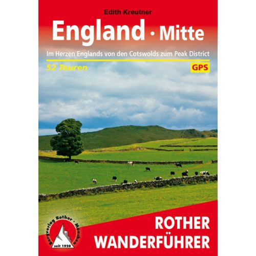England (Centre), hiking guide in German - Rother