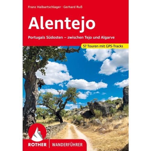 Alentejo, német nyelvű túrakalauz - Rother