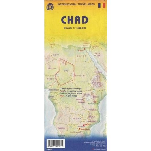 Csád térkép - ITM
