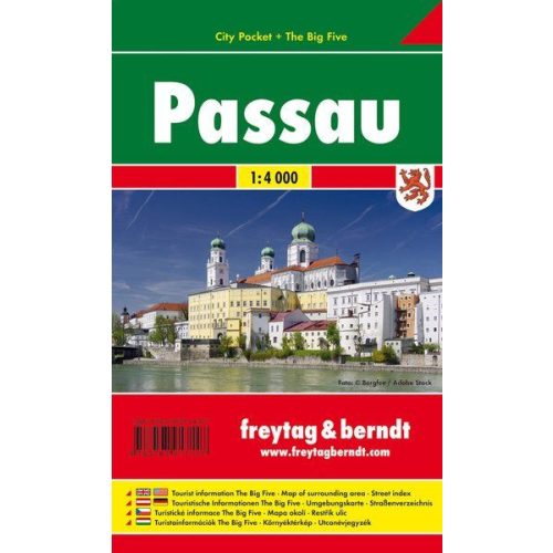 Passau zsebtérkép - Freytag-Berndt