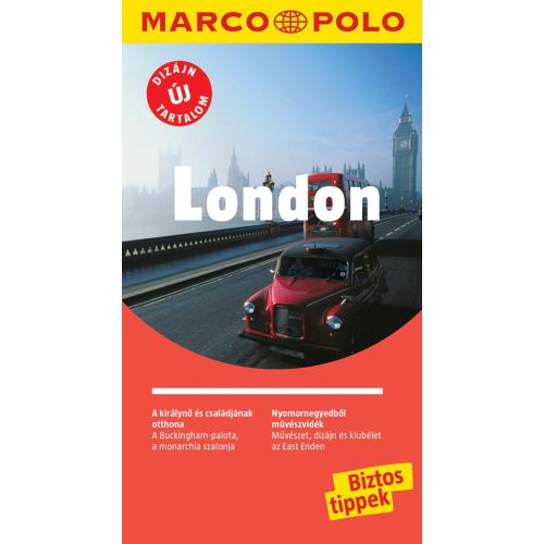London, guidebook in Hungarian - Marco Polo