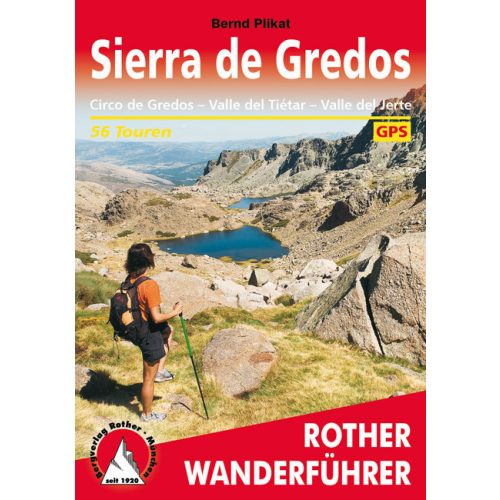 Sierra de Gredos, német nyelvű túrakalauz - Rother