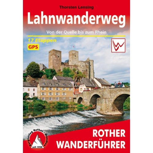 Lahnwanderweg, hiking guide in German - Rother