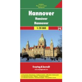 Hannover várostérkép - Freytag-Berndt
