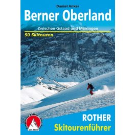Berner Oberland, német nyelvű sítúrakalauz - Rother