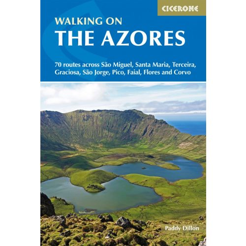 Azori-szigetek, angol nyelvű túrakalauz - Cicerone